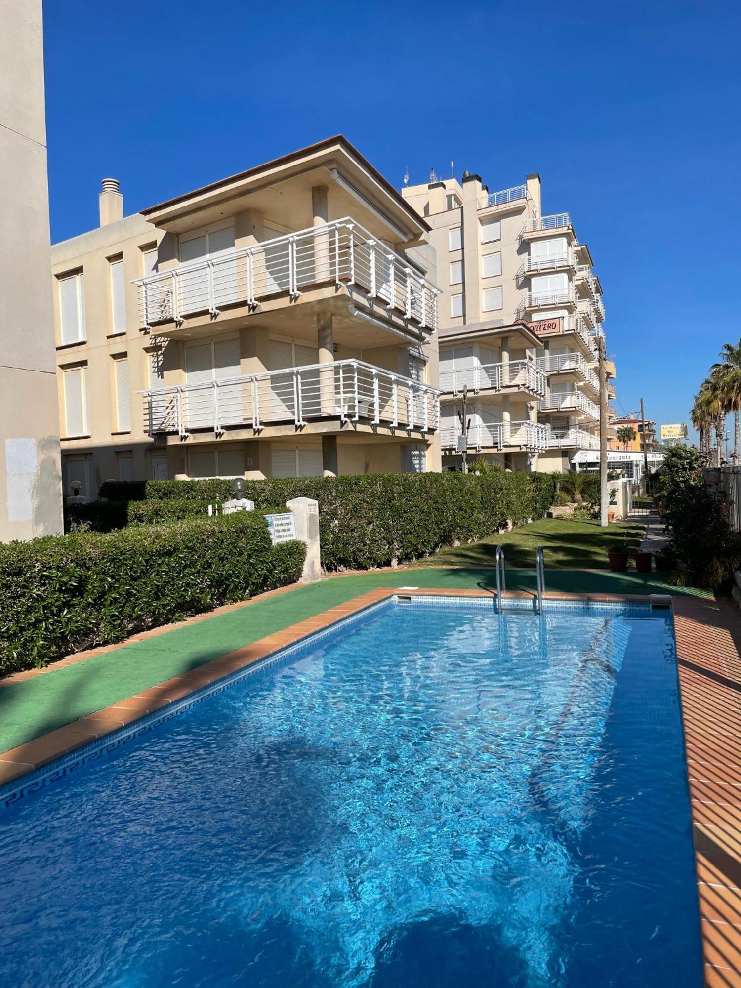 Alpen 1 - Cala Josep I 1Era Linea Apartment Peniscola Bagian luar foto