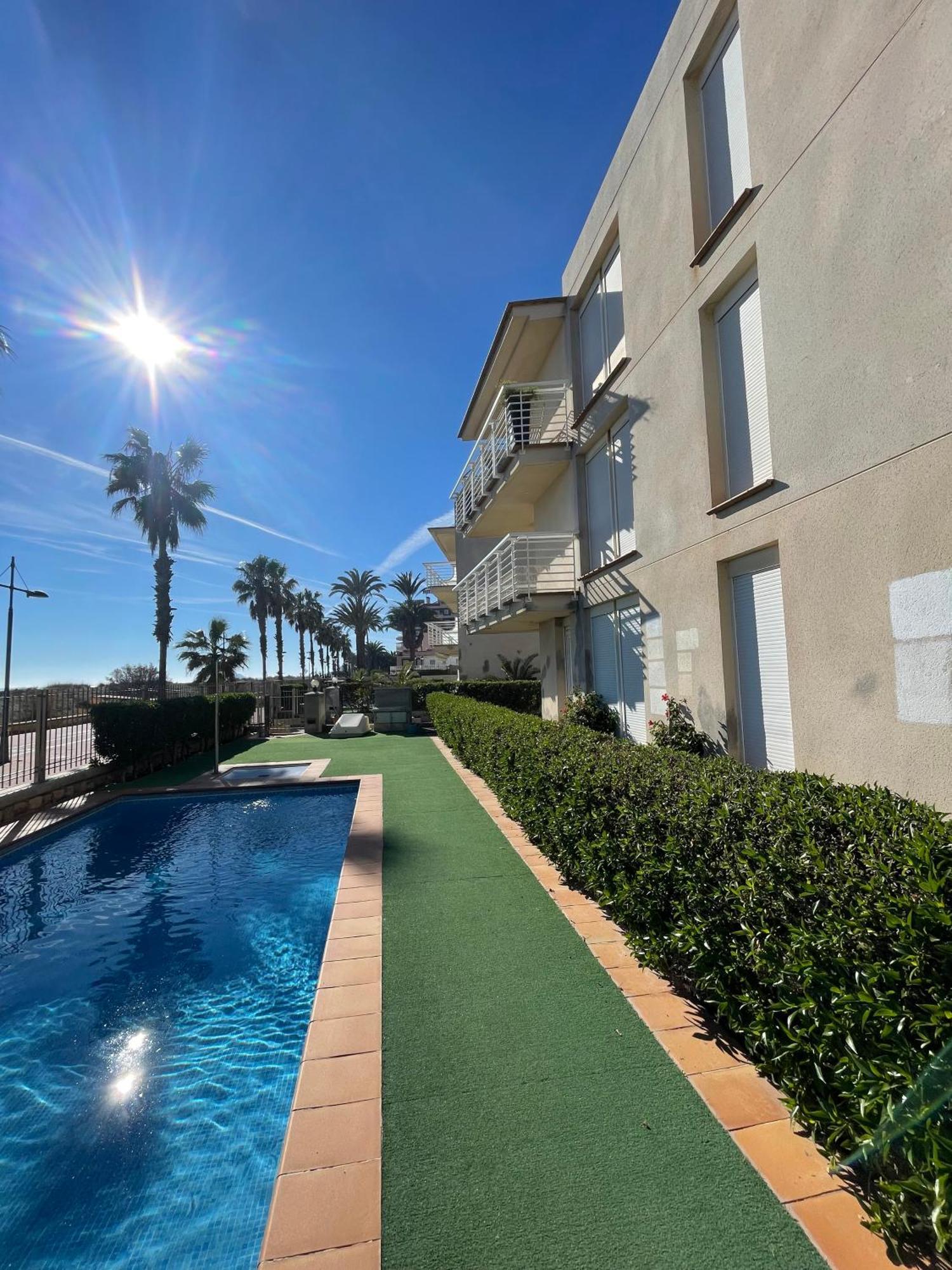 Alpen 1 - Cala Josep I 1Era Linea Apartment Peniscola Bagian luar foto