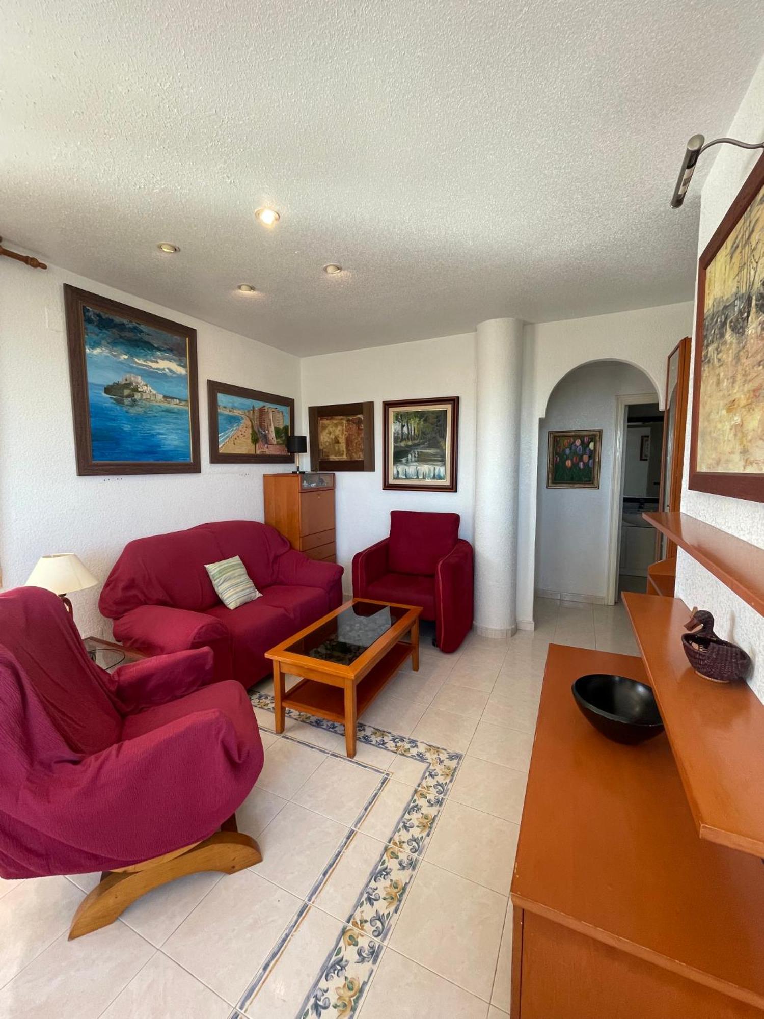 Alpen 1 - Cala Josep I 1Era Linea Apartment Peniscola Bagian luar foto