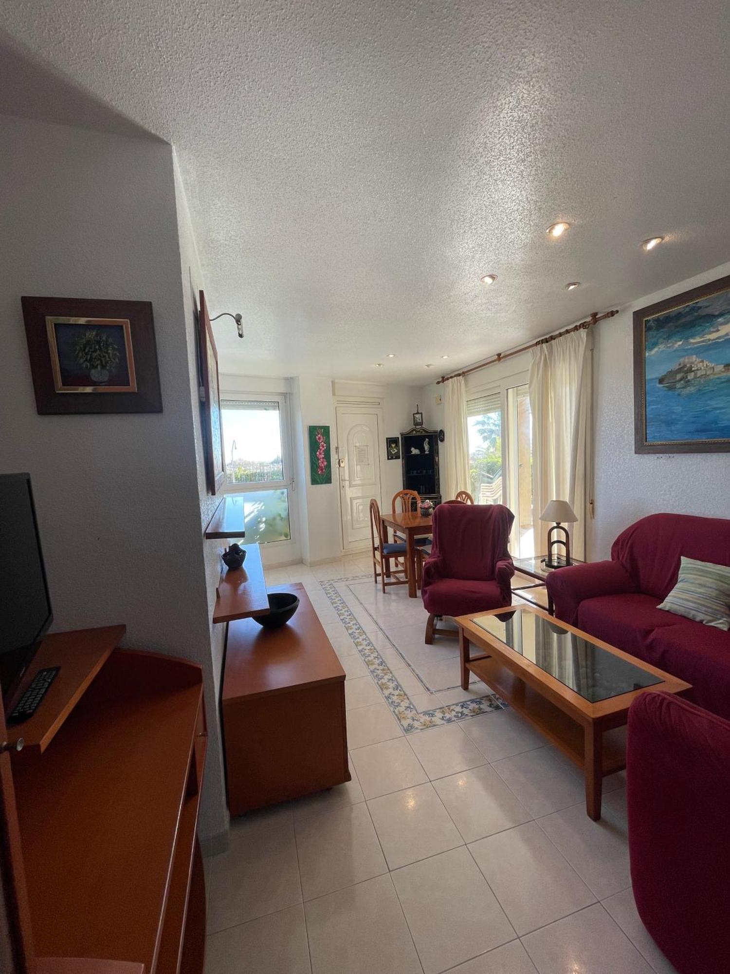 Alpen 1 - Cala Josep I 1Era Linea Apartment Peniscola Bagian luar foto