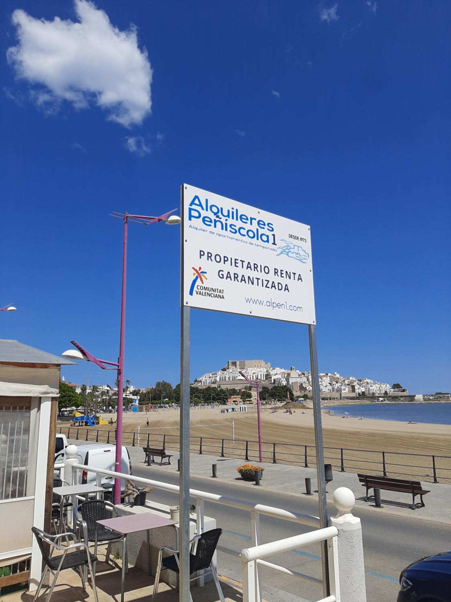 Alpen 1 - Cala Josep I 1Era Linea Apartment Peniscola Bagian luar foto